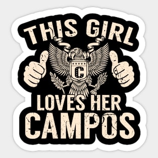 CAMPOS Sticker